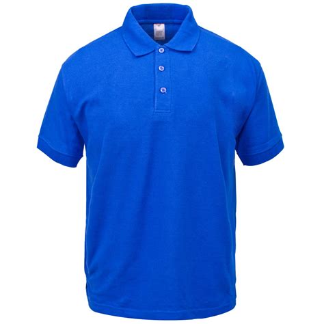 Blaue Poloshirts 